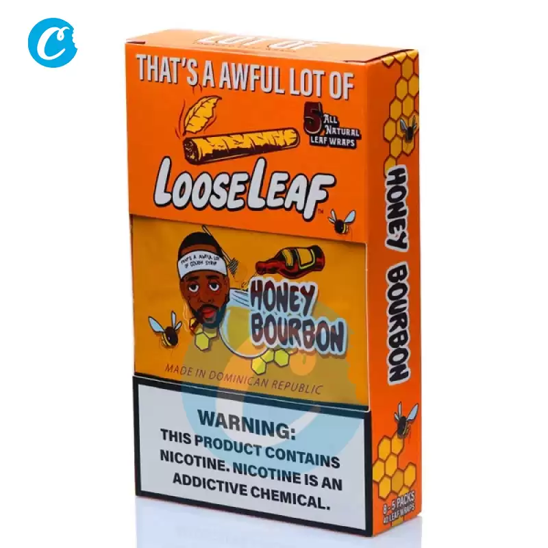 Looseleafs Wraps Honey Bourbon