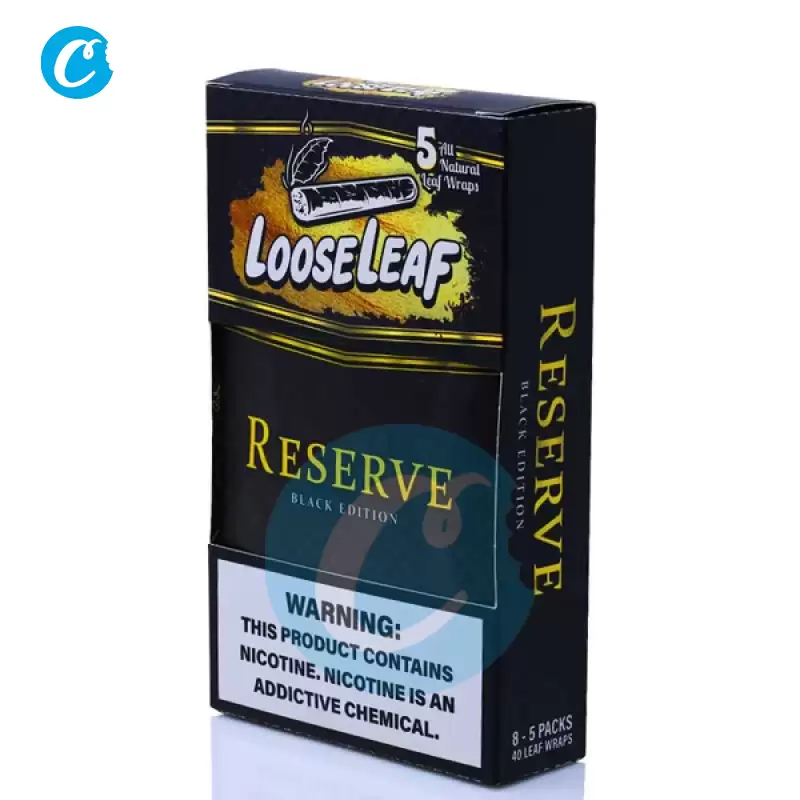 Looseleafs Wraps Reserve Black 