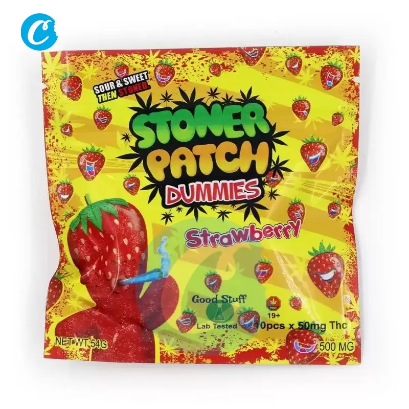 Strawberry THC Stoner Patch Dummies 500mg